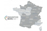 Carte du réseau des prescripteurs bois - Crédit photo : D.R. -