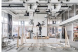 "Spatial Timber Assemblies" : projet assisté par robotique conçu au ETH Zurich's Robotic Fabrication Laboratory - Crédit photo : NCCR Digital Fabrication  