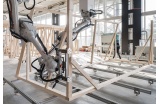 "Spatial Timber Assemblies" : projet assisté par robotique conçu au ETH Zurich's Robotic Fabrication Laboratory - Crédit photo : NCCR Digital Fabrication  