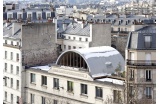 Exemple de surélévation bois - « Aux quatre arrondissements », studio de photographie et espace de vie sur un immeuble des années 20, Paris XIXe - Post-Office Architectes - 2016 - Crédit photo : DELUC Mathieu