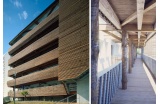 Le bâtiment E9 de la Place Guynemer à Mourenx (64) - Alexandre Lacaze Architecte - Crédit photo : D.R. -