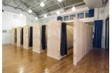 "Commonweal Pods" - 999 Club Night Shelter, Deptford, London (RU) - Reed Watts - Crédit photo : D.R. -