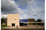 Façade liège (MD Façade) du Pavillon portugais d'Hanovre, désormais à Coimbra, au Portugal. Alvaro Siza et Eduardo Souto de Moura. Fabricant : Amorim Isolamentos - Crédit photo : GUERRA Fernando