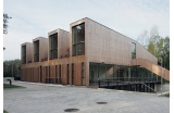 Pin scandinave torréfié (Lunawood). Ruper Arts and Education Centre, Lituanie. Audrius Ambrasas Architects - Crédit photo : D.R. -