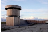 Pin radiata Kebony. observatoire d'Herdla, Ile d'Askoy, Norvège. Lars J Berge Architektur - Crédit photo : JOHNSSON Anders E
