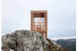 ORMA ARCHITETTURA. Observatoires du Cerf Corse dans le PNR de Corse - Crédit photo : © Orma architectura