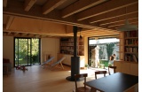 Lauréat Maisons Individuelles : La maison entre les murs, à Thomery (77), par ARBA - Crédit photo : MOULINET Daniel