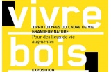 Affiche de l'exposition Vivre Bois, à la Galerie du roi jusqu'au 23 mai - Crédit photo : ADIVBOIS -