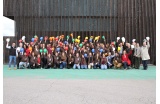 Photo de classe des participants aux Défis du Bois - Crédit photo : Bignon Flora