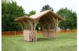 Hemicelium, Prix France Bois Forêt et Prix de la Légèreté, La Grange Puton (Remiremont)	 Marc Dischinger, Kevin Iasuozzi, Sandra Kreis, Thomas Retiere, Claire Sallerin - Crédit photo : Bignon Flora