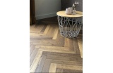 Parquet de bâton rompu, de la Parqueterie de Bourgogne © Parqueterie de Bourgogne - Crédit photo : D.R. -