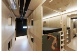 Les "cabines" bois de l'hôtel Jo&Joe - Jean-Paul Viguier Architecture - Crédit photo : D.R. -