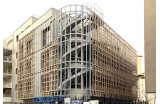 Visite de chantier durant le mois de décembre 2019 - Crédit photo : Doat Solweig