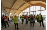 Visite du chantier lors des 30 ans CNDB le 10/10/2019 - Crédit photo : D.R. -