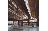 Modélisation de l'immense volume créé par le "cascading roof" - Grafton Architects - Crédit photo : D.R. -