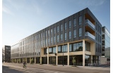 111 East Grand : bureaux à Des Moines, Iowa, USA. Architecte : Neumann Monson Architects. Ingénierie bois, construction bois : Structure Craft Builders Inc.  - Crédit photo : SINCLAIR Mike