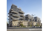 Sensations : 146 appartements jusqu’à R+11 à Strasbourg, France. Architecte : KOZ Architectes, Paris. Ingénierie bois Illios. Construction bois : Altibois.  - Crédit photo : SEPTET Cécile