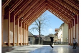 La Halle de Faverges (74), Atelier NAO - Lauréat ex-aequo catégorie Tectonique et technicité - Crédit photo : Béatrice Cafiéri Atelier Nao