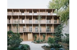 Les 14 logements en cœur d'îlot de Mars Architectes dans le 12e arrondissement de Paris, lauréats de la mention spéciale "Densification" - Crédit photo : BROYEZ Charly