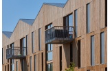 Opération de logements à Nantes - Tank Architectes - Bardage Piveteau © Piveteaubois - Crédit photo : D.R. -