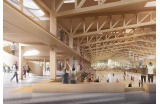 Complexe multisport de Colovray, Nyons (Suisse), projet en cours– Localarchitecture + INGPHI - Crédit photo : D.R. -