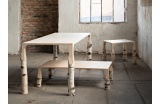 Table bouleau du designer Jean Damien Badoux ©️Nicolas Matheus - Crédit photo : dr -