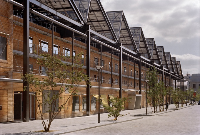 Transformation de la halle Pajol à Paris <br/> Crédit photo : DAHL Axel