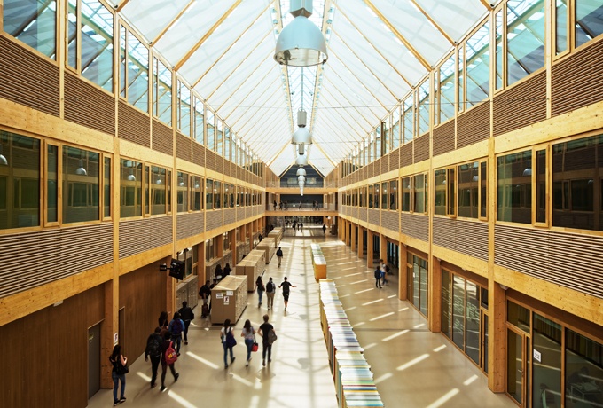 Lycée international Nelson Mandela à Nantes<br/> Crédit photo : Shimmura Takuji 