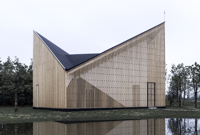 Chapelle des jardins Wang Jing à Nanjing<br/> Crédit photo : Li Yao
