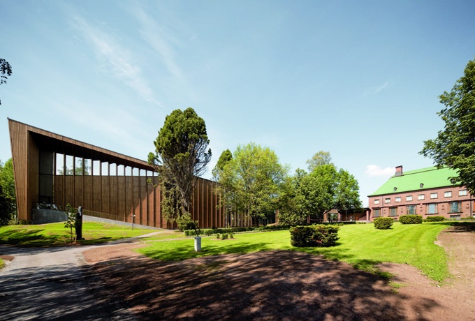 Extension du musée Gösta Serlachius à Mänttä<br/> Crédit photo : PEGENAUTE Pedro 