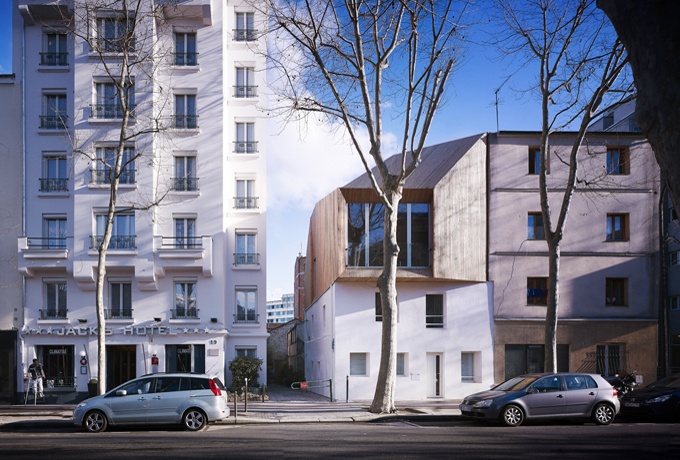 Maison individuelle à Paris <br/> Crédit photo : LANOO Julien