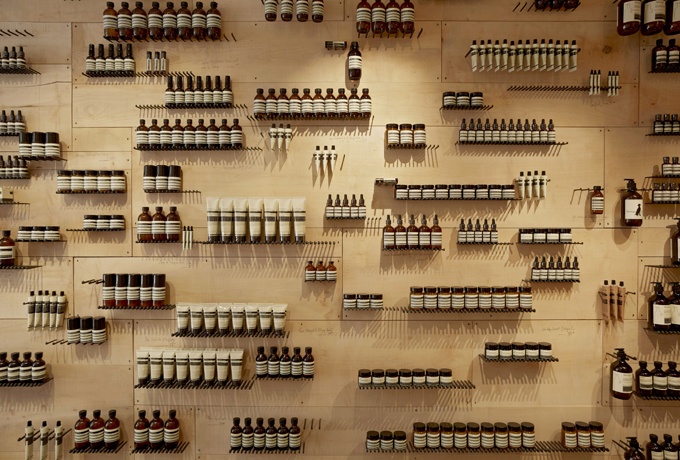Boutique Aesop<br/> Crédit photo : Basquiat  Louis
