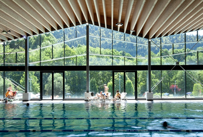 Centre nautique de Morzine <br/> Crédit photo : Blanchi Romain