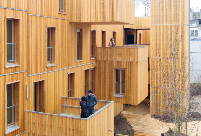 30 logements sociaux BBC à Paris<br/> Crédit photo : SEPTET Cécile