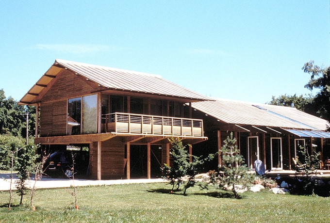 Maison individuelle dans l'Isère<br/> Crédit photo : Schlomoff Jérôme