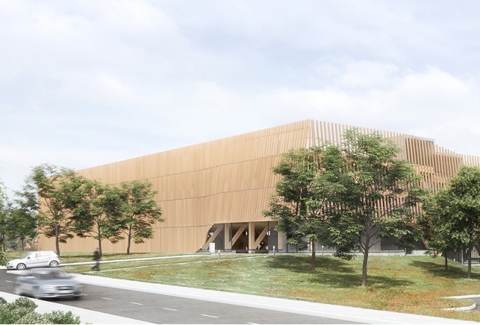 Perspective du projet<br/> Crédit photo : Graam architecture -