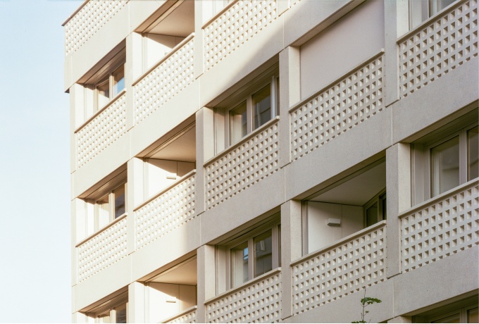 Extrait de façade.<br/> Crédit photo : Meloni Giaime