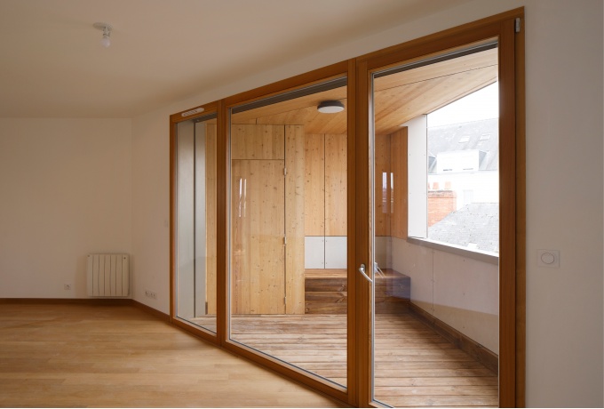 Vue de la loggia.<br/> Crédit photo : GUILLAUME Clément